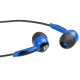 EARPHONES BASIC 604 BLACK-BLUE