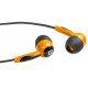 EARPHONES BASIC 604 BLACK-ORANGE