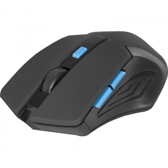 OPTICAL MOUSE ACCURA MM-275 RF BLACK-BLUE