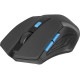 OPTICAL MOUSE ACCURA MM-275 RF BLACK-BLUE