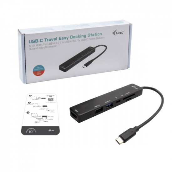 i-tec USB-C Travel Easy Dock 4K HDMI + Power De