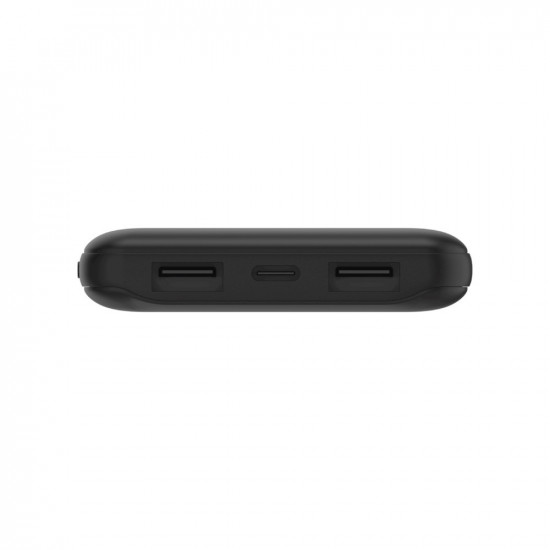 PowerBank 10 000mAh USB A & C 15W black