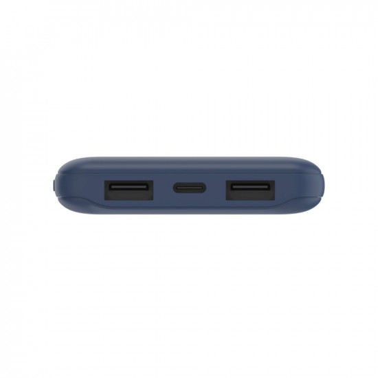 PowerBank 10 000mAh USB A & C 15W blue