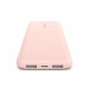 PowerBank 10 000mAh USB A & C 15W rose gold