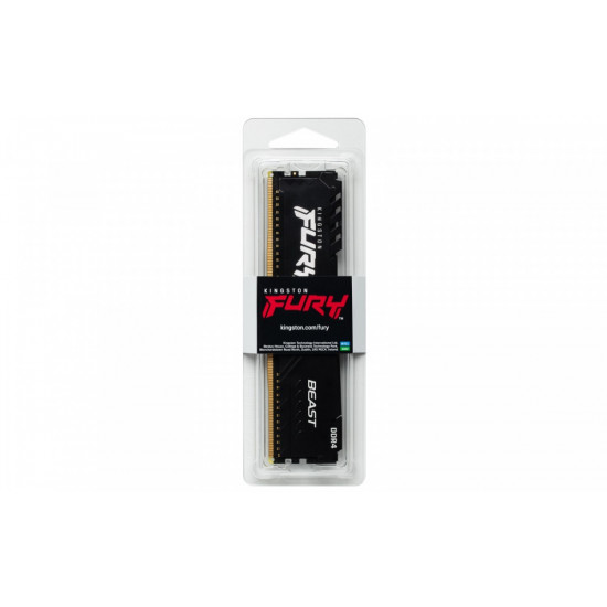 Kingston 16GB 3200MT/s DDR4 CL16 DIMM (Kit of 2) FURY Beast Black, EAN: 740617319903