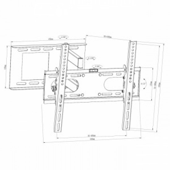 ART LCD holder AR-81 32-62'' 35KG vert./hori