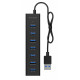 ICY BOX IB-HUB1700-U3 7-Port USB HUB+powerada