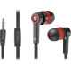 Wired earphones PULSE 420 black-red