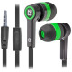 Wired earphones PULSE 420 black-green