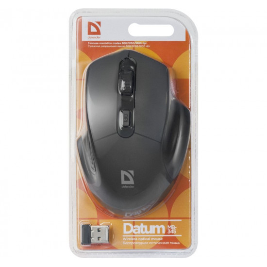 Optical mouse DATUM MB-345 RF black