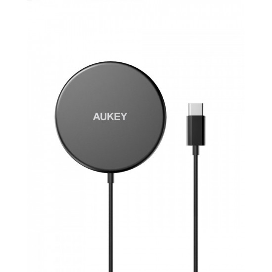 AUKEY LC-A1 Black Wirel ess Charger Qi USB C 15