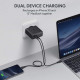 AUKEY PA-D5 ultrafast W all Charger 2xUSB C 63W