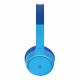 Wireless headphones for kids blue