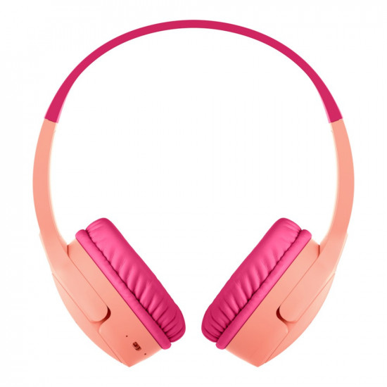 Wireless headphones for kids pink