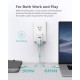 AUKEY PA-B6S White Omni a Mix GaN ultrafast Wal