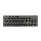 Keyboard and mouse set black