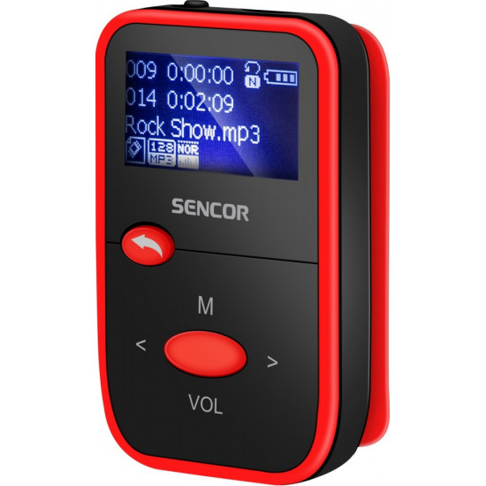 SENCOR SFP 4408RD MP3 PLAYER 8GB, FM