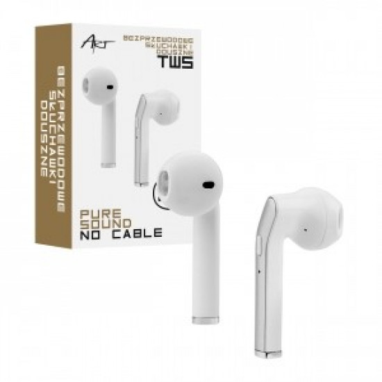 ART headphones True Wi reless(microUSB)white/s