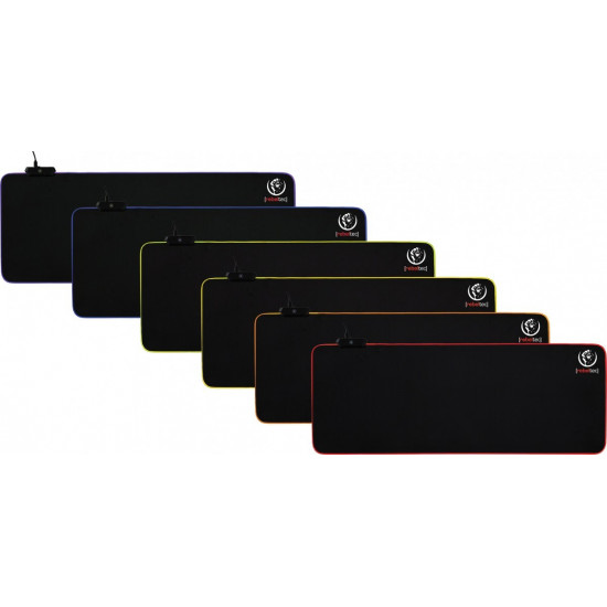 Glowing mouse pad Rebeltec SLIDER Long LE