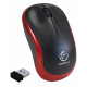 Wireless optical mouse Rebeltec METEOR red