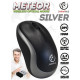 Wireless optical mouse Rebeltec METEOR silver