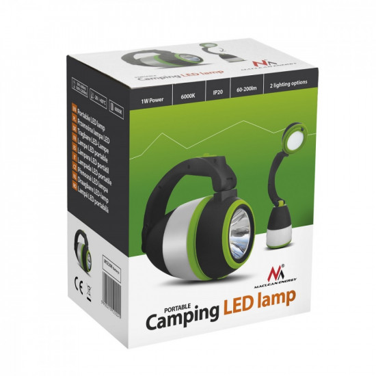 LED Camping lamp 3w1 Maclean MCE294