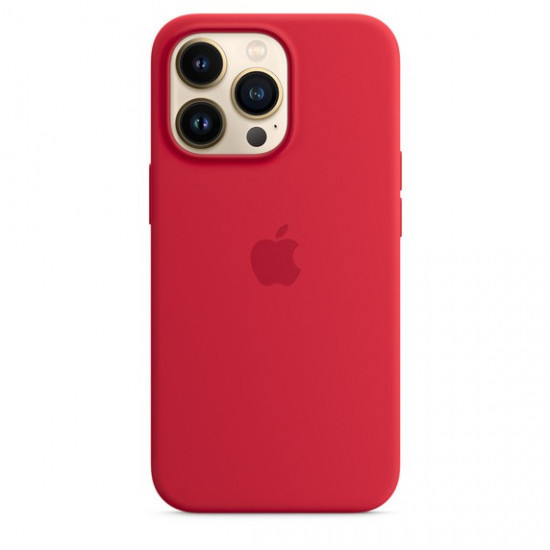 iPhone 13 Pro Silicone Case with MagSafe - (PRODUCT)RED