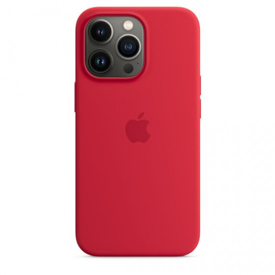 iPhone 13 Pro Silicone Case with MagSafe - (PRODUCT)RED