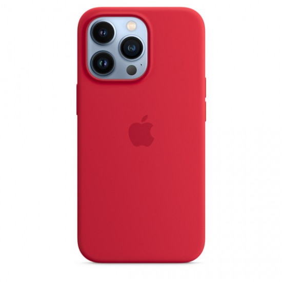 iPhone 13 Pro Silicone Case with MagSafe - (PRODUCT)RED