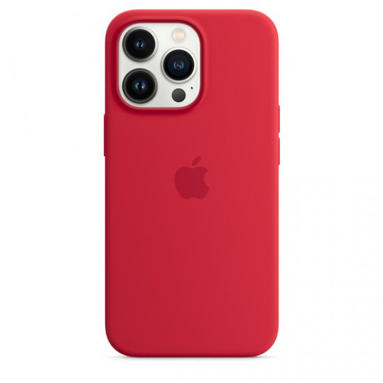 iPhone 13 Pro Silicone Case with MagSafe - (PRODUCT)RED