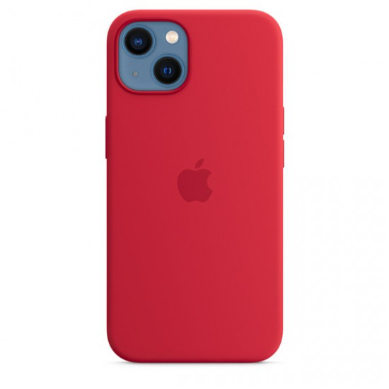 iPhone 13 Silicone Case with MagSafe - (PRODUCT)RED