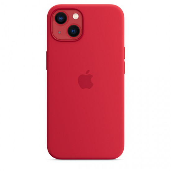 iPhone 13 Silicone Case with MagSafe - (PRODUCT)RED