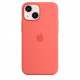 iPhone 13 mini Silicone Case with MagSafe - Pink Pomelo