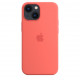 iPhone 13 mini Silicone Case with MagSafe - Pink Pomelo