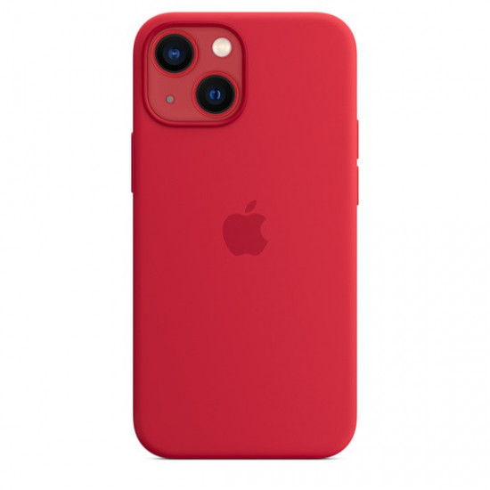 iPhone 13 mini Silicone Case with MagSafe - (PRODUCT)RED