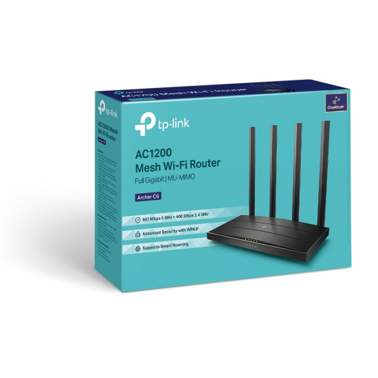 Router Archer C6 V4 AC1200 4LAN 1WAN