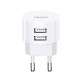 Charger T20 2XUSB 2,1A Round