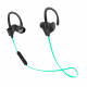 BLUETOOTH EARPHONES BLACK/GREEN