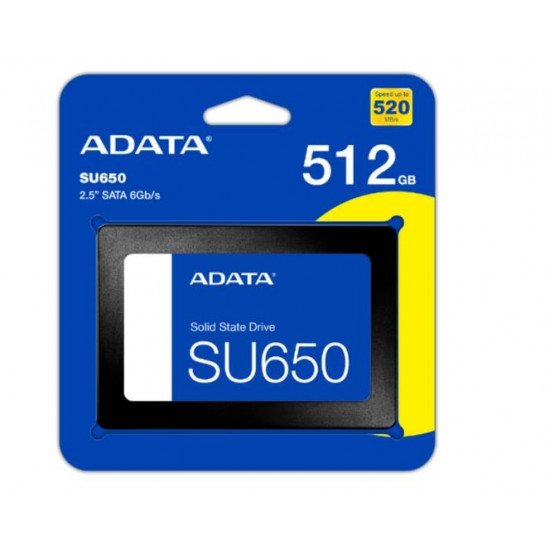 Drive SSD Ultimate SU650 512GB 2.5 S3 3D TLC Retail