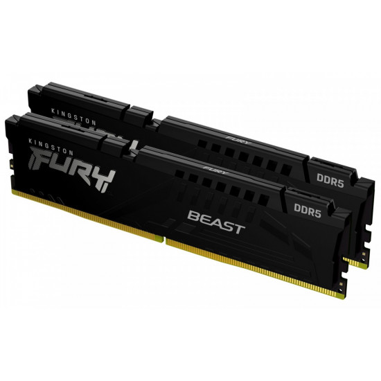 Pamię DDR5 Fury Beast Black 32GB(2*16GB)/5200 CL40