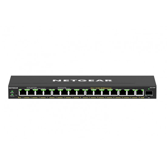 Netgear GS316EP Switch unmanaged 16xGE PoE+