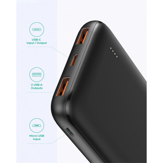 AUKEY PB-N73S Ultrafast Power Bank 10000 mAh 18