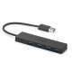 4-Port USB 3.0 Ultra Sl im Data Hub