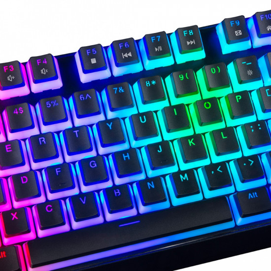 Mechanical keyboard RGB Pudding edition black