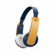 Headphones HA-KD10 yellow-blue