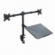 ART desk holder for 2 m on.LED/LCD 13-27& 39 & 39 + not