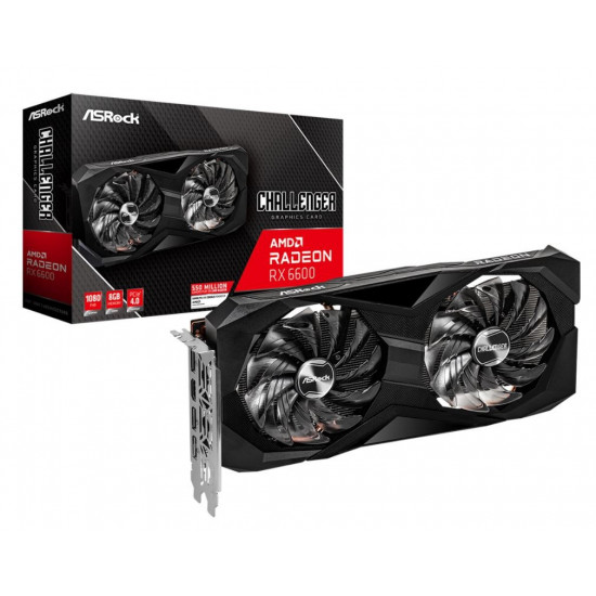 Radeon RX 6600 Challenger D 8GB 128bit GDDR6 3DP/HDMI