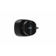 Socket gniazdko black