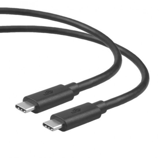 TB Cable USB C-USB C 1m 100W 5Gbps black