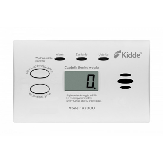 Carbon monoxide sensor KIDDE K7DCO